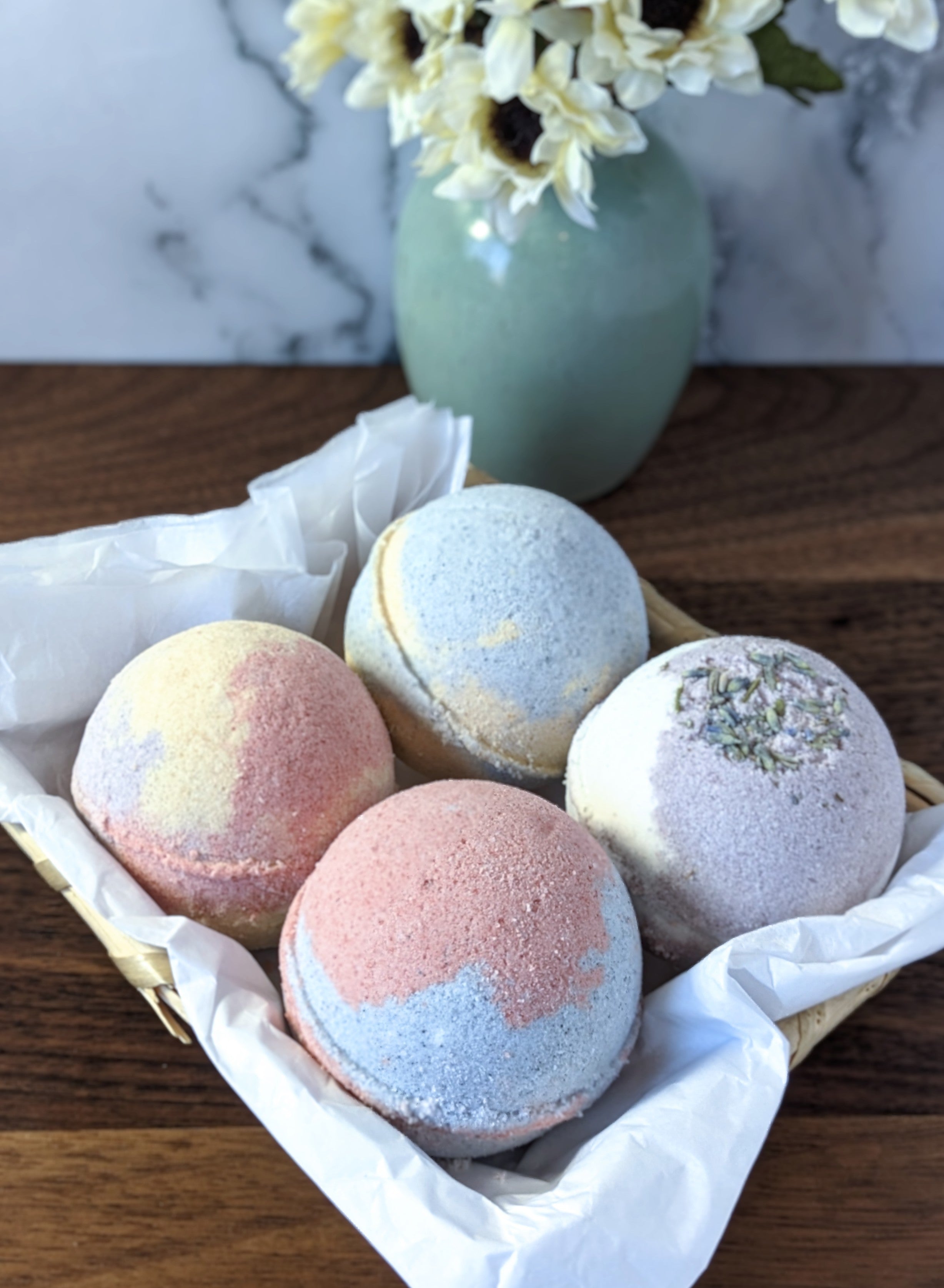 Bath Bomb Gift Set H & L Natural Soap